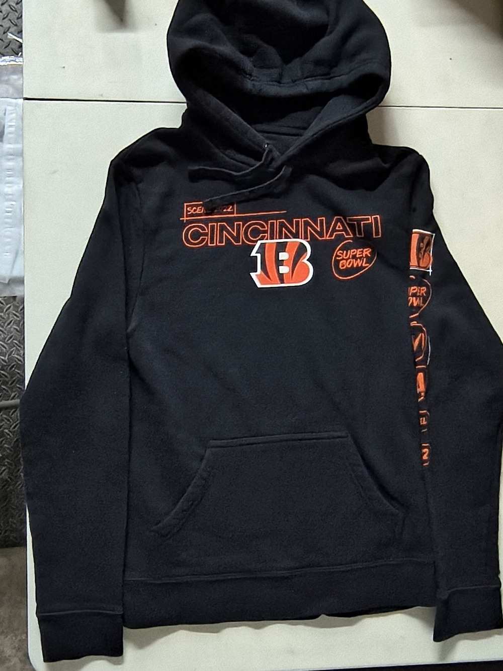Fanatics Cincinnati Bengals Super Bowl LVI Pullover Hoodie
